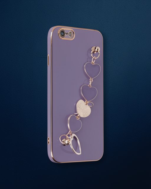 Apple İphone 6 Kılıf Esila Silikon - Mor