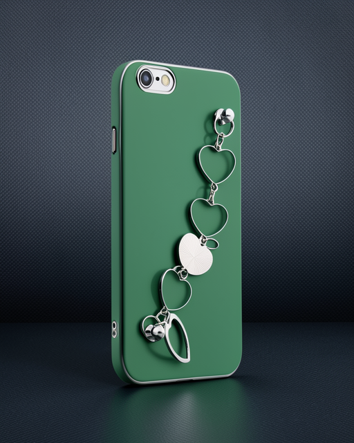 Apple İphone 6 Kılıf Esila Silikon - Su Yeşili
