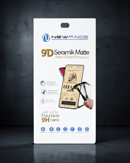 Apple İphone 6 Plus Mat Seramik Nano Ekran Koruyucu - Beyaz