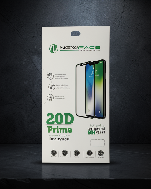 Apple İphone 7 Plus 20d Premium Cam Ekran Koruyucu - Siyah