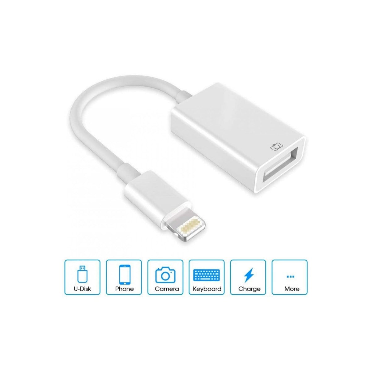 APR14 iPhone Otg - Beyaz