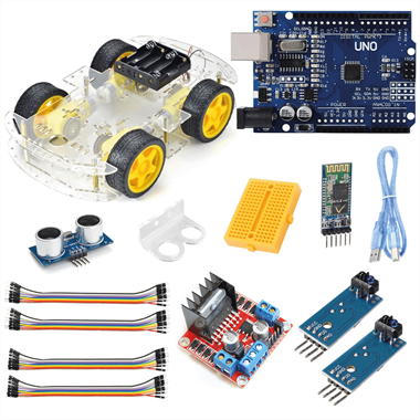 Arduino Süper Combo 4WD Araç Seti Bluetooth