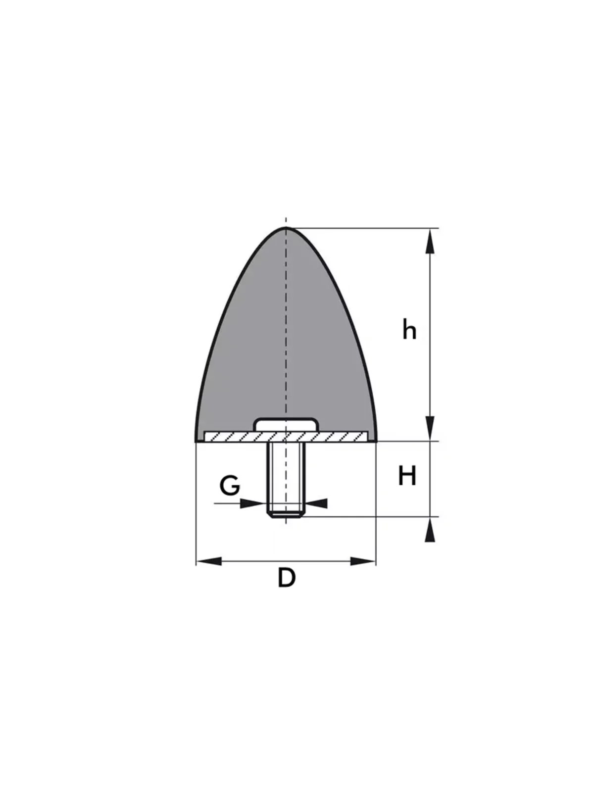 Armut Tipi Takoz 70x60 M12x37