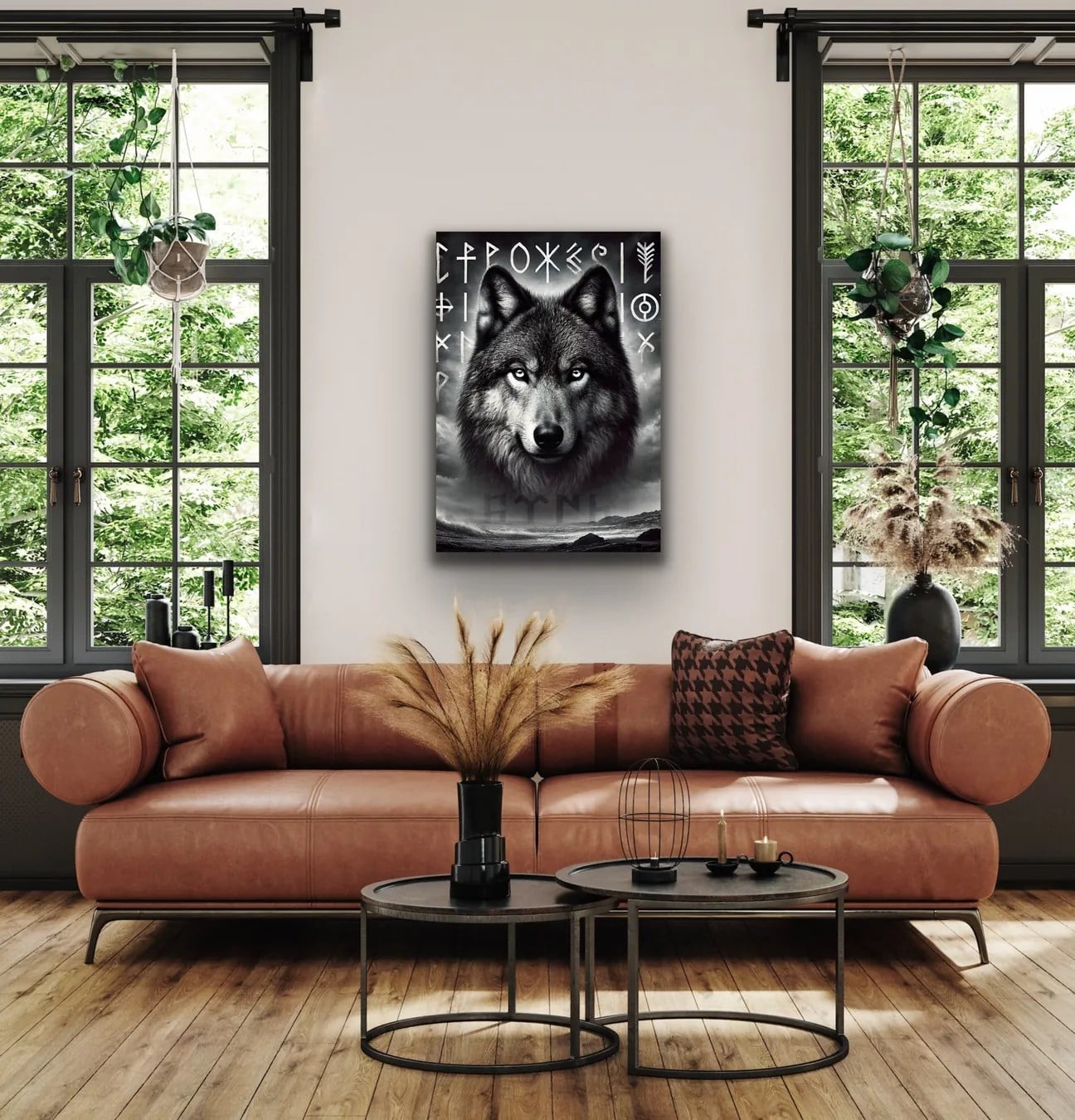 Asil Kurt Kanvas Tablo 70x100cm