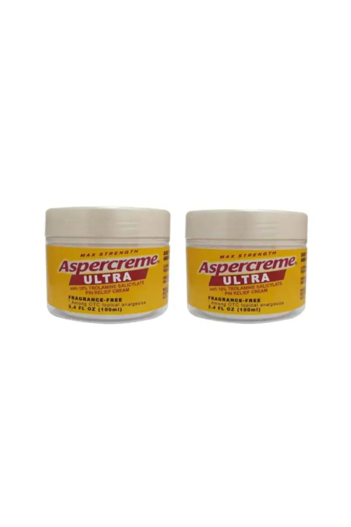 Aspercreme Ultra Masaj Kremi 100 ml X 2 Adet