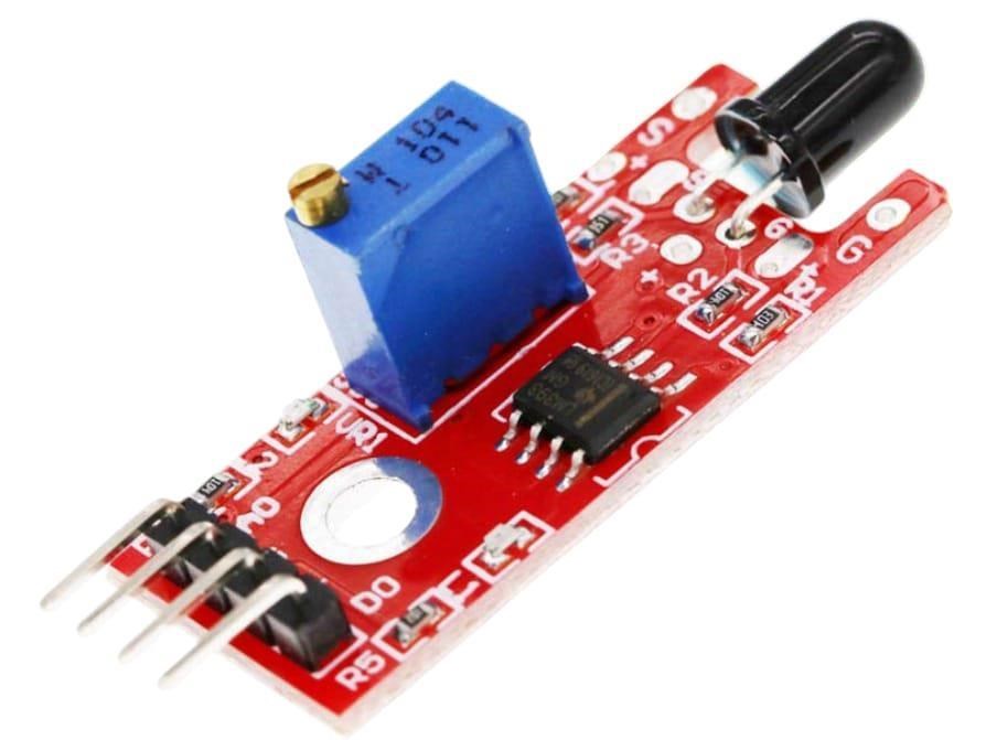 Ateş Algılayıcı Modül - 4 Pin