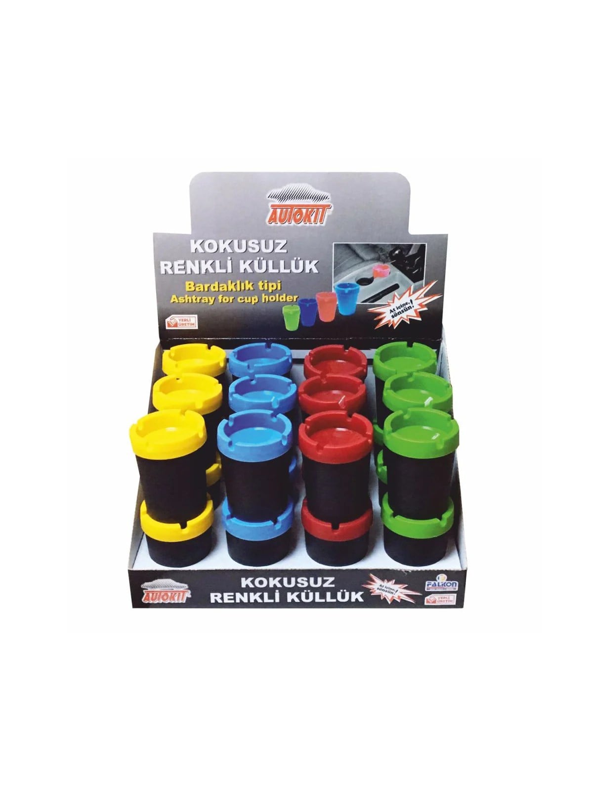 Autokit Kokusuz Renkli Küllük