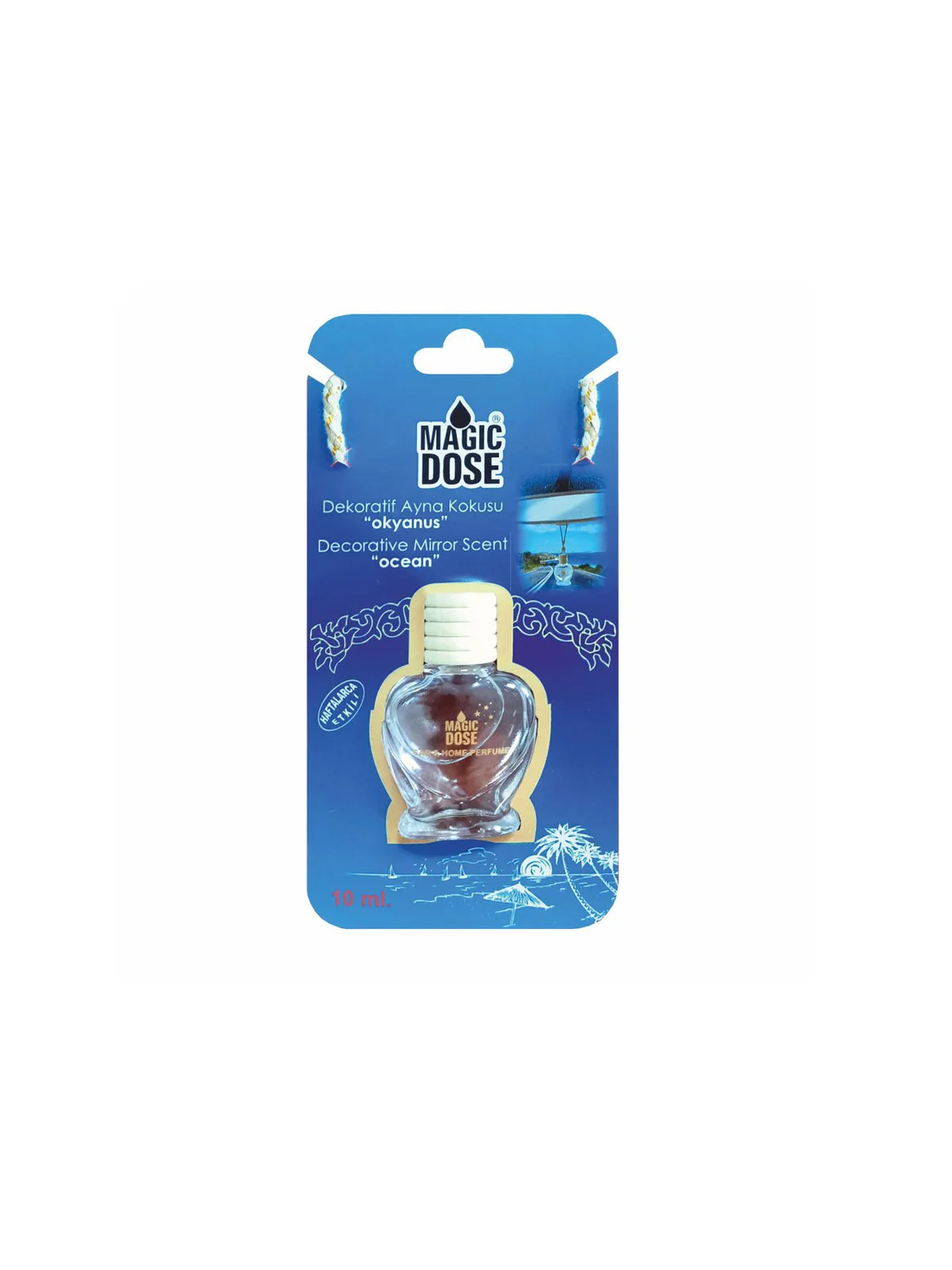 Autokit Magic Dose Dekoratif Ayna Kokusu Okyanus 10ml