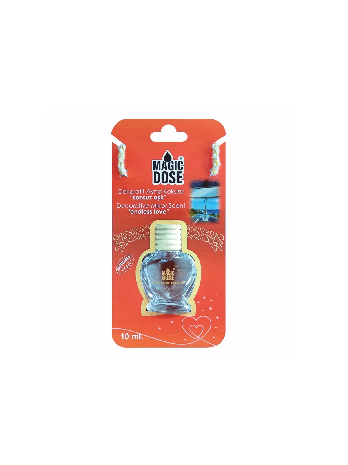 Autokit Magic Dose Dekoratif Ayna Kokusu Sonsuz Aşk 10ml