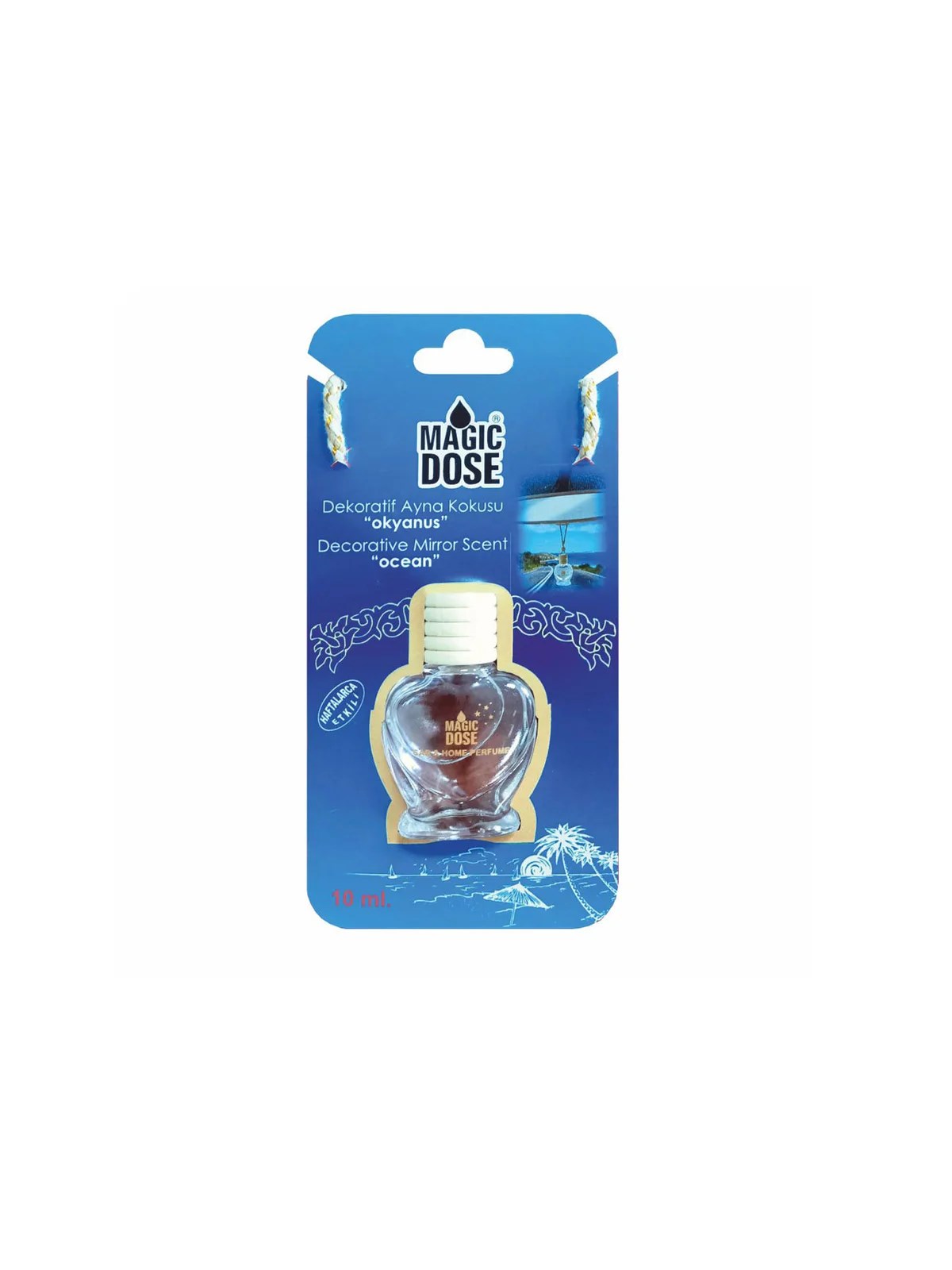 Autokit Magic Dose Dekoratif Ayna Kokusu Okyanus 10ml