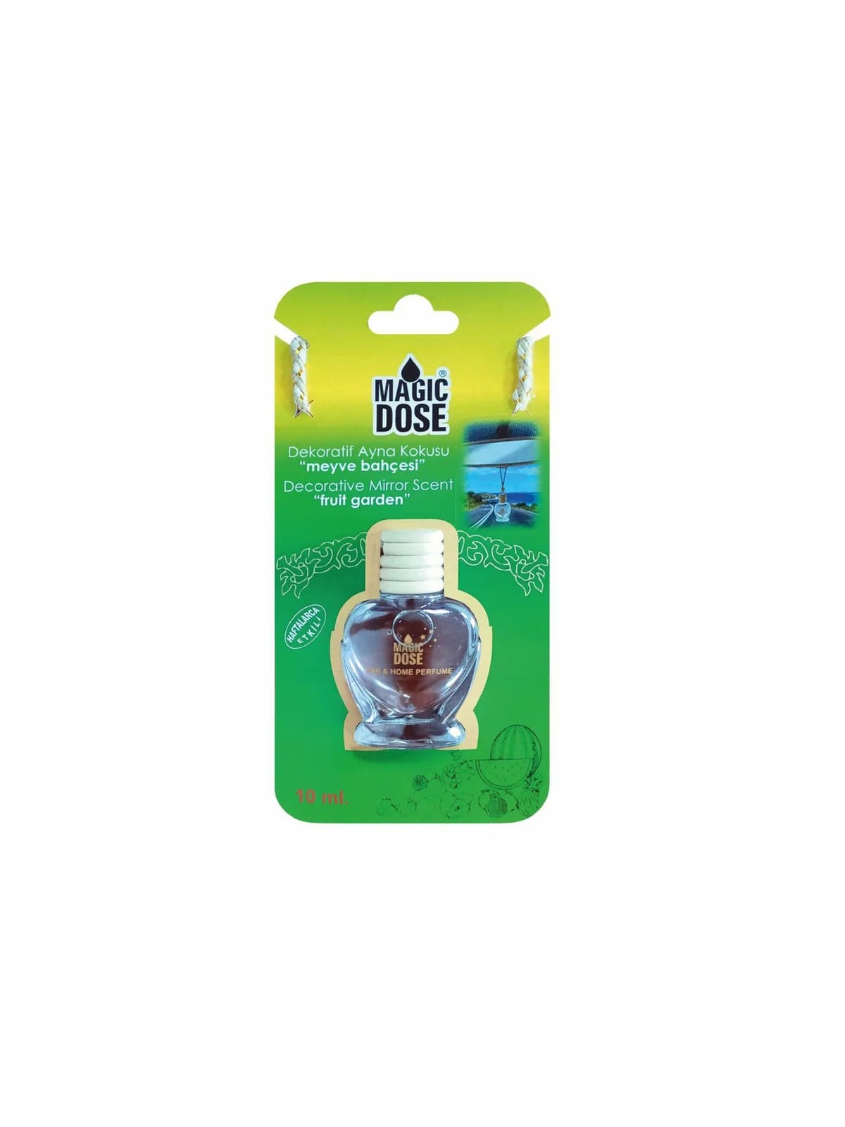 Autokit Magic Dose Dekoratif Ayna Kokusu Meyve Bahçesi 10ml