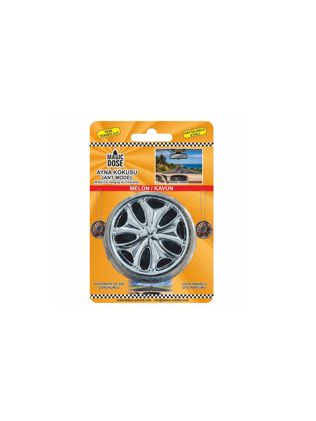 Autokit Magic Dose Jant Model Ayna Kokusu Melon