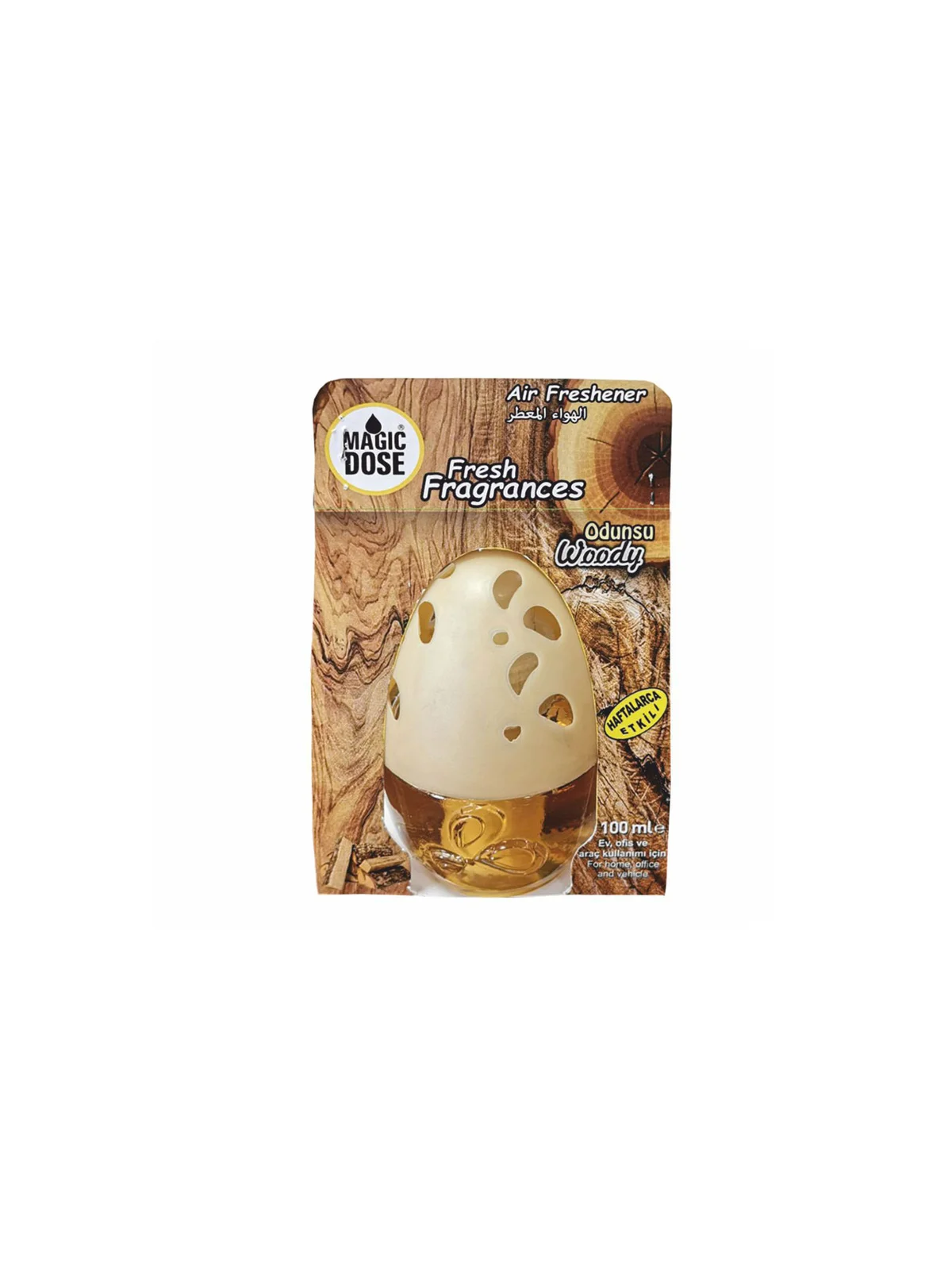 Autokit Magic Dose Klima Koku Odunsu  100 ml