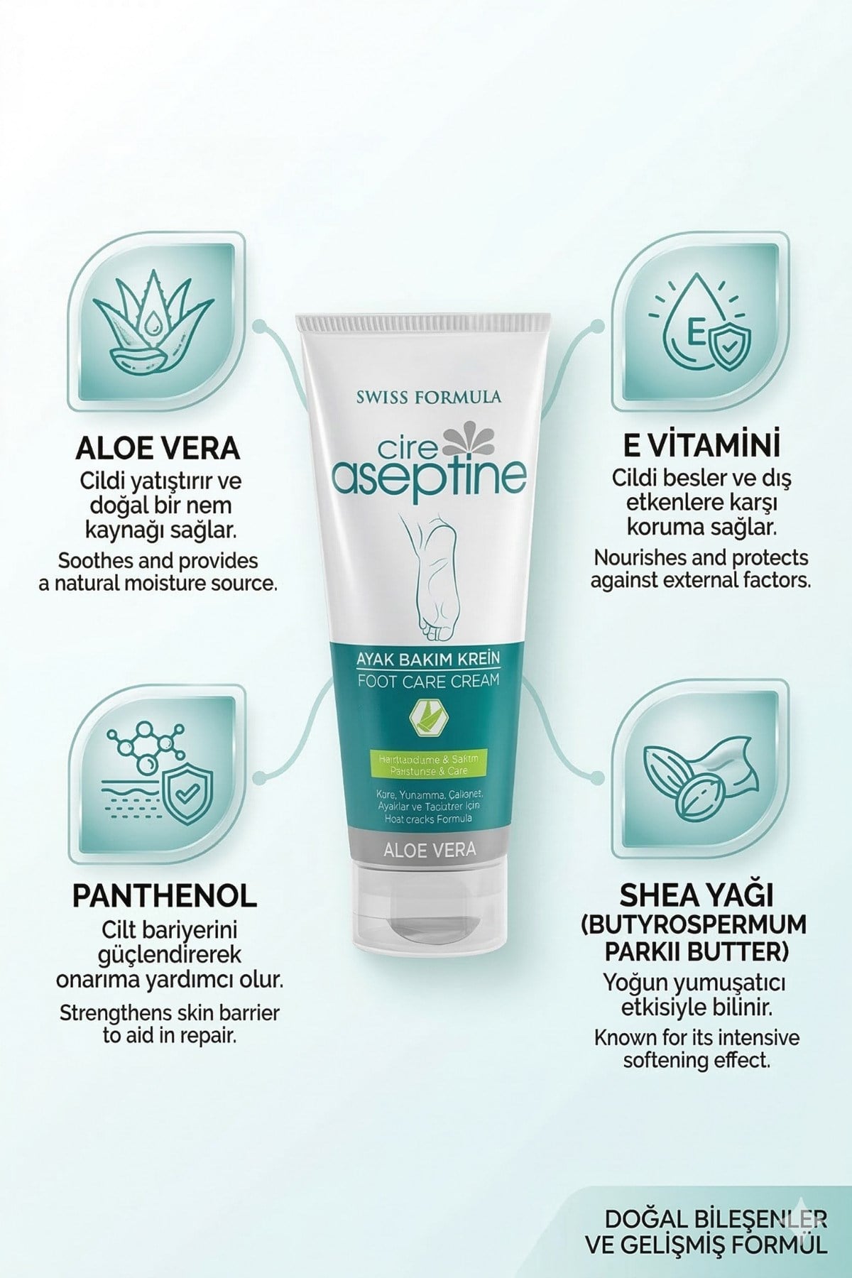 Ayak Bakim Kremi & İsviçre Formül 75ML