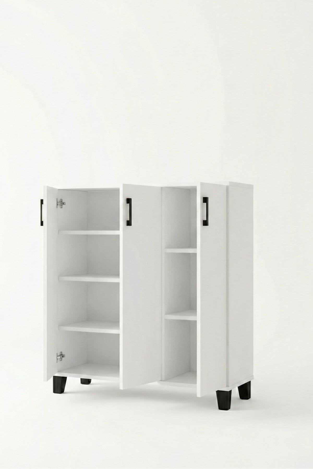 Ayakkabılık Dolabı Beyaz 105 cm