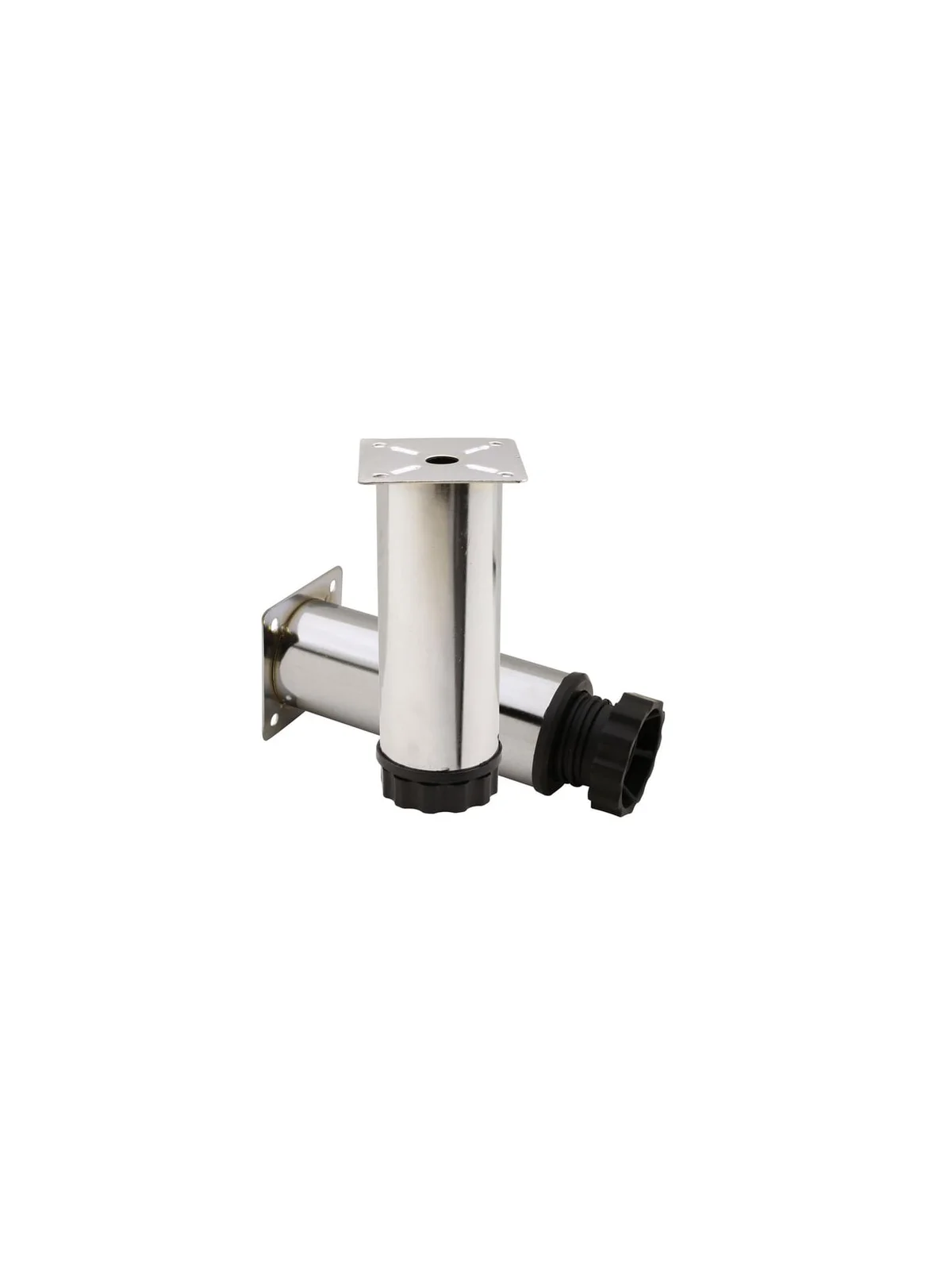 Ayarlı Baza Ayağı Krom 10cm