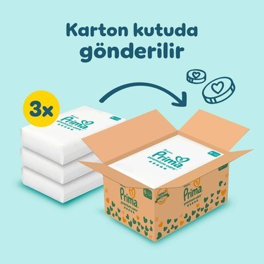 Aylık Fırsat Paketi 6 Numara Bebek Bezi 93 Adet