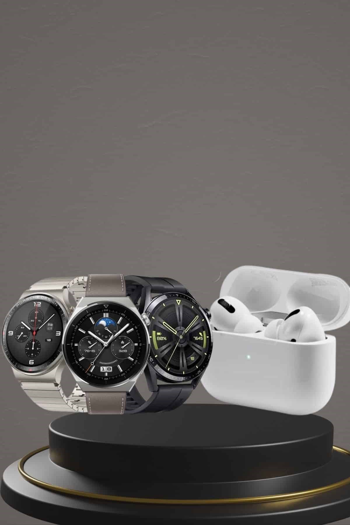 Aynalı Bluetooth Kulaklık Yeni Nesil Akıllı Saat Titreşimli Nabız Ölçer Spor Modları