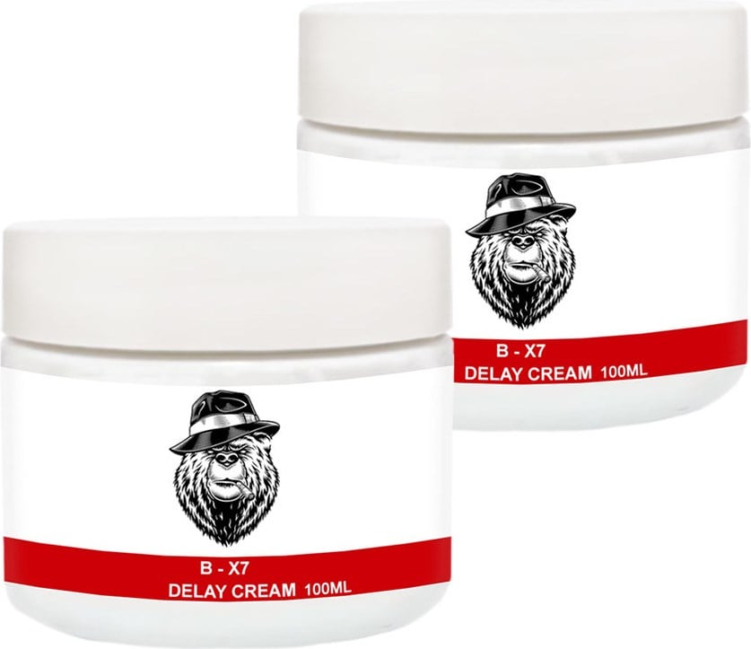 B-X7 2 Adet Geci.ktirici Krem Dela.y Cream 100 ml X7KAT Erkek Kremi