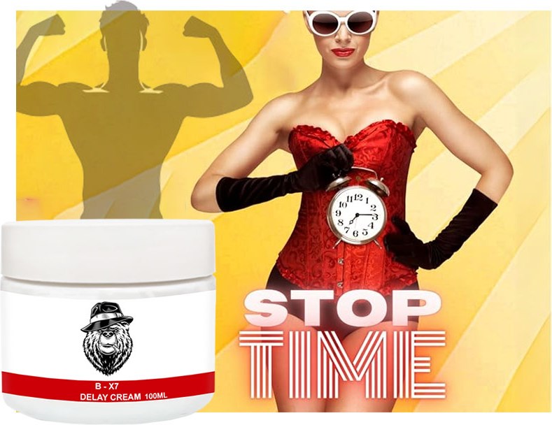 B-X7 Geciktiricikrem Delaycream 100 ml X7EFEKT Erkek Kremi