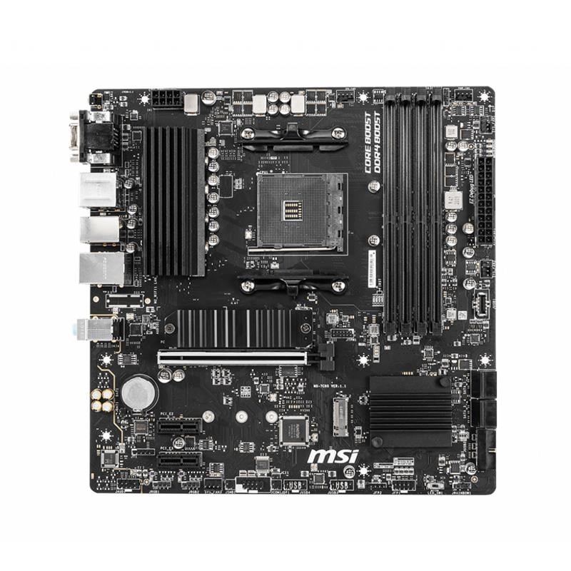 B550M PRO-VDH DDR4 4400MHZ 1XVGA 1XHDMI 1XDP 2XM.2 USB 3.2 MATX AM4 ( 5000/4000G/3000 SERİLERİ İLE UYUMLU)