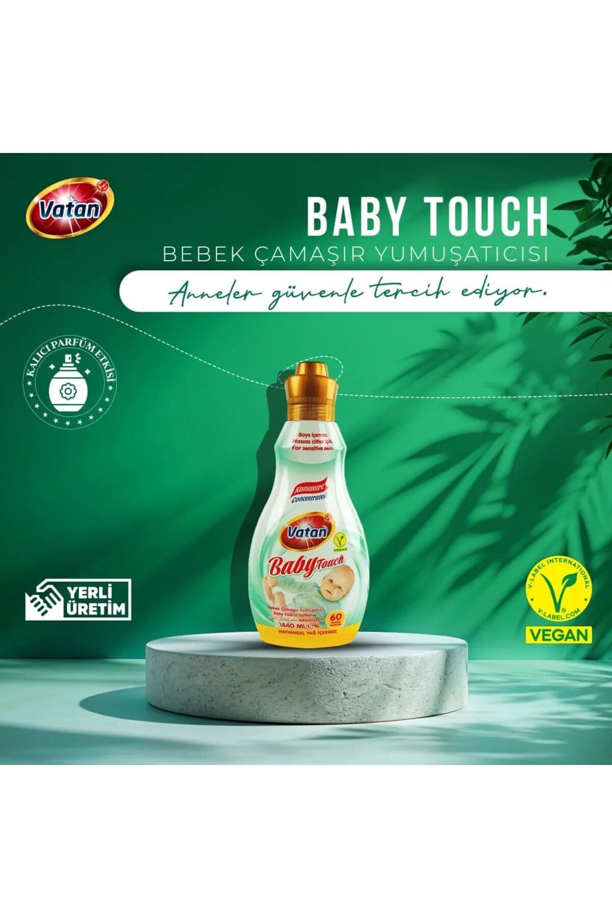 Baby Touch Konsantre Çamaşır Yumuşatıcı 1440ml