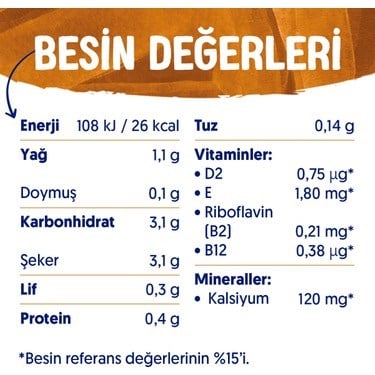 Badem Sütü 4x1 L Vegan Laktozsuz Besin