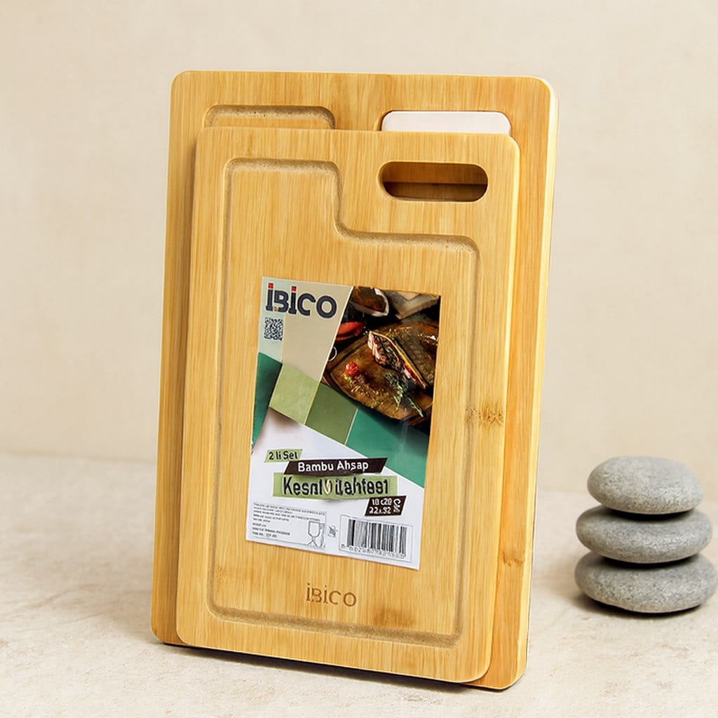 Bambu Kesme Panosu 2'li Set (18x28 & 22x32 cm)