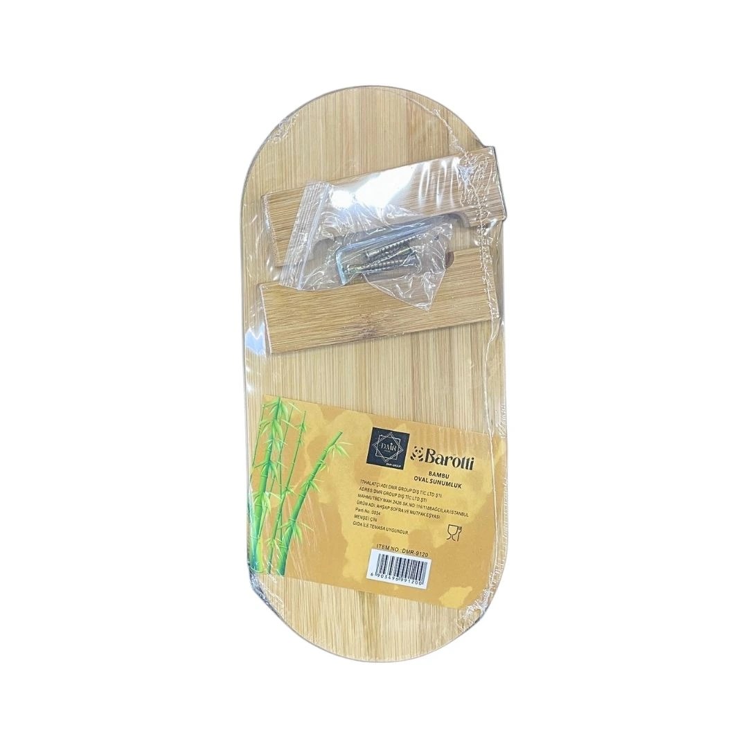 Bambu Oval Sunumluk