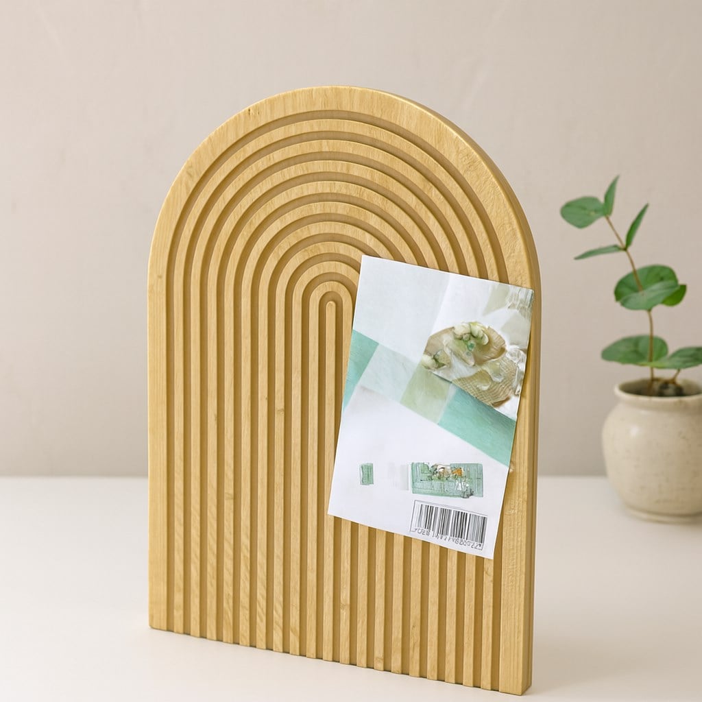 Bambu Servis Tepsisi Sunum Tahtası 22x32 cm (Çift Taraflı)