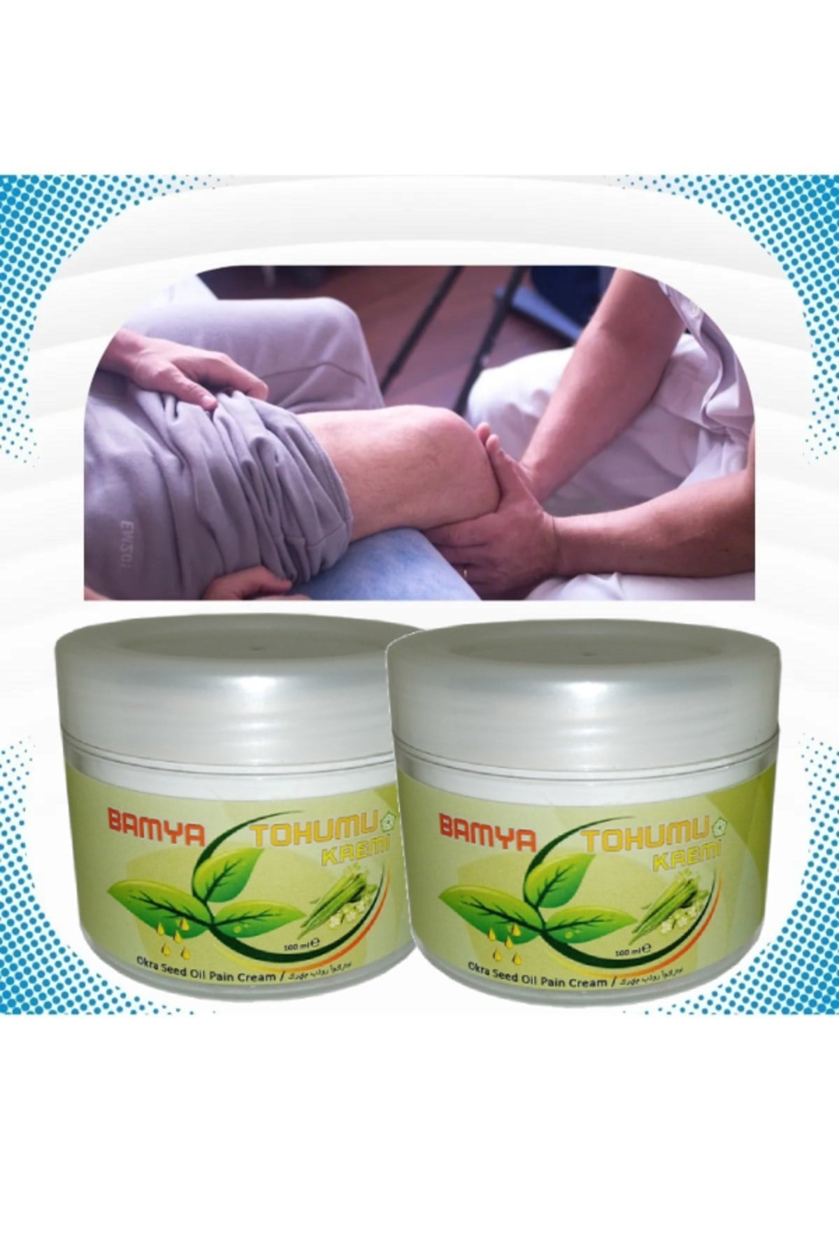 Bamya Tohumu Yağlı Rahatlatıcı Mesaj Kremi 100 ml