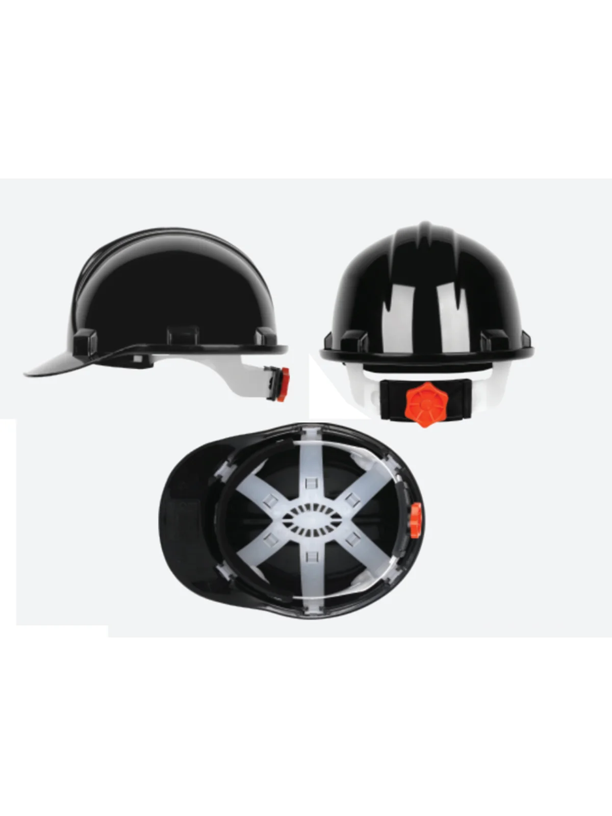 Baret Arkadan Vidalı Beyaz