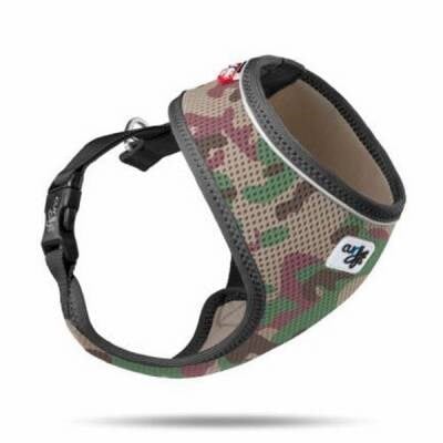 Basic Air-Mesh Köpek Göğüs Tasması Kamuflaj XS