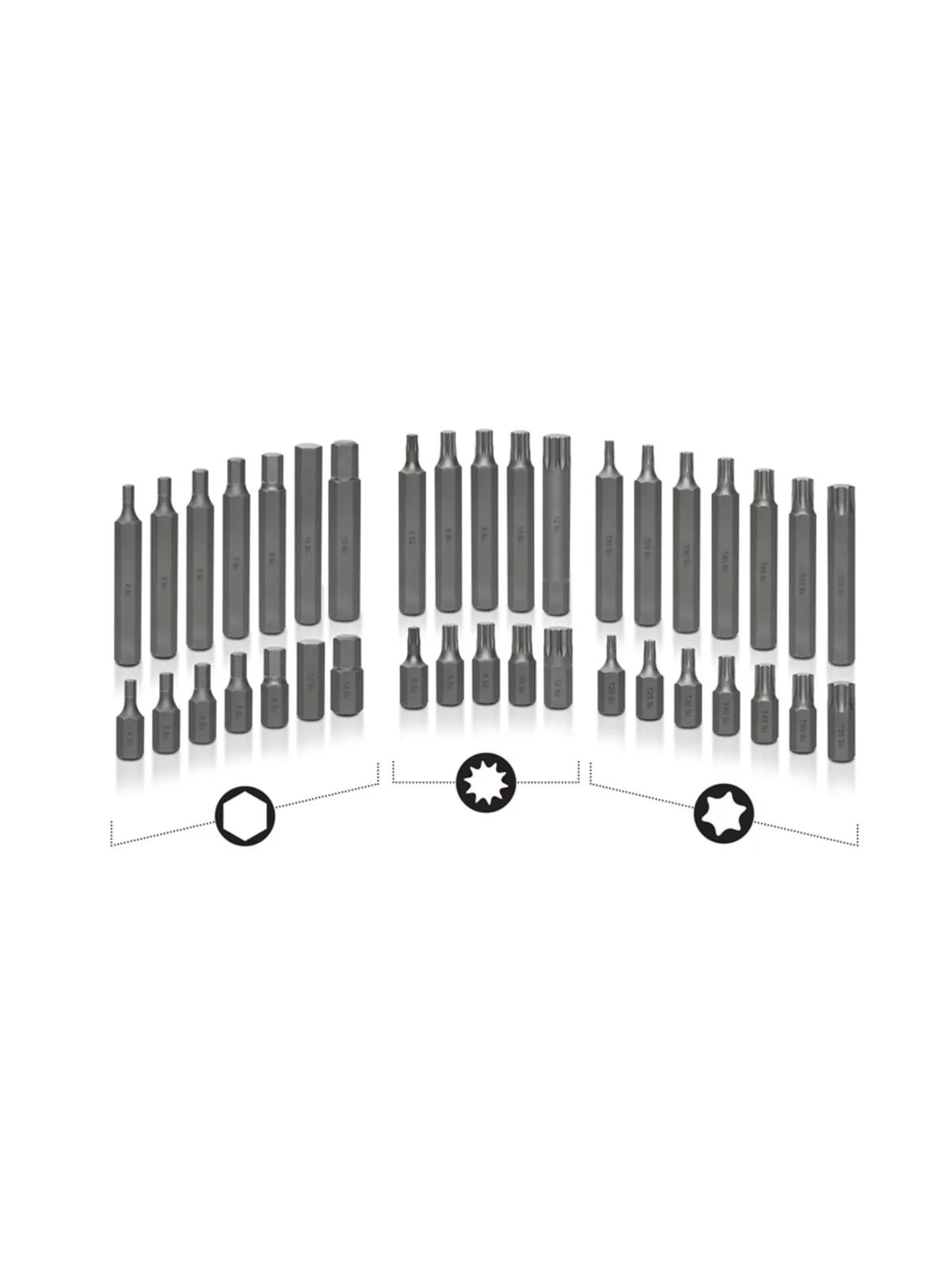 BAY-TEC MU2155 Otomotiv Bits Seti 40 Parça