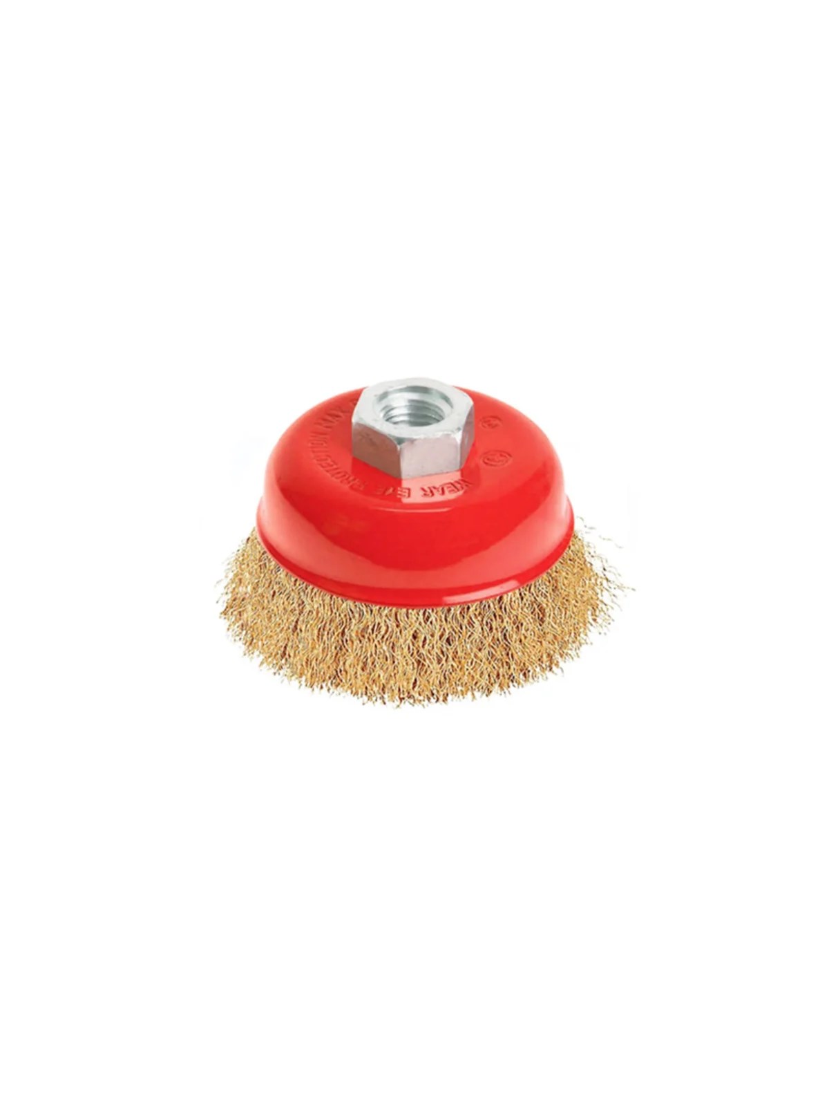 BAY-TEC Saçaklı Çanak Tel Fırça 100 mm MK1130
