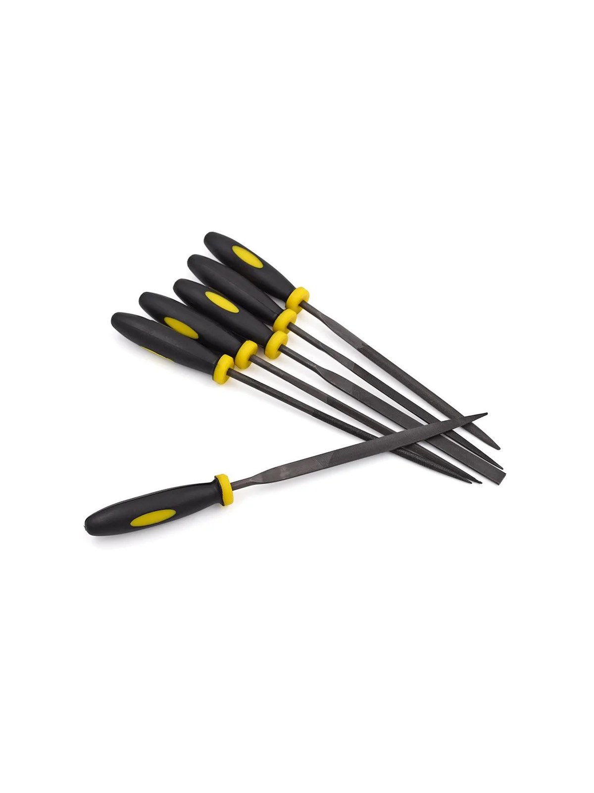 BAYTEC MK1036 Saatçi tip Mini Eğe Seti 6 Parça, 4' (100mm eğe boyu)