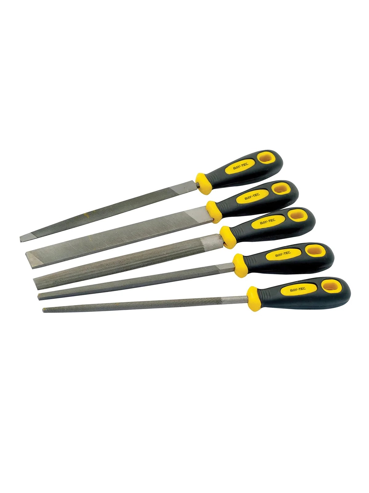 BAYTEC MK1040 Eğe Seti 5 Parça, 8' (200mm eğe boyu)