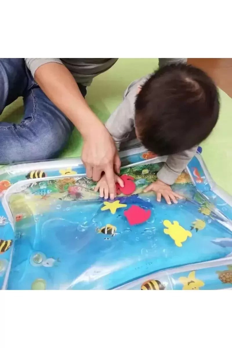 Bebek Su Oyun Matı ve Bebekler için Eğlenceli Su Oyun Matı