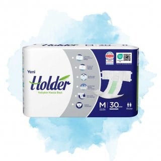 Belbantlı Yetişkin Hasta Bezi - M - 120 Adet, 4 Paket