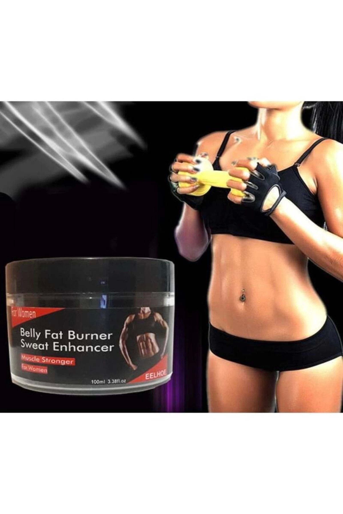 Belly Fat Burner For Women Kadın Hızlı Yağ Giderici Krem 100 ml X 2 ADET