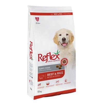Biftekli ve Pirinçli Yavru Köpek Maması 15 Kg