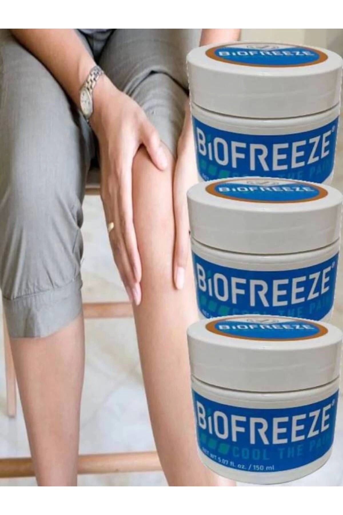 Biofreeze Masaj Kremi 150 ml 1 ad+ Çörek Otu Yağı ile 30 ml