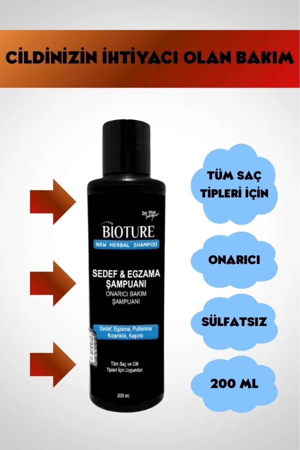 Bioture Se.def Eg.zama Şampuanı 200 ml