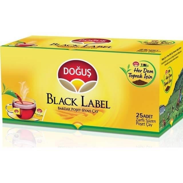 Black Label 25li Bardak Poşet