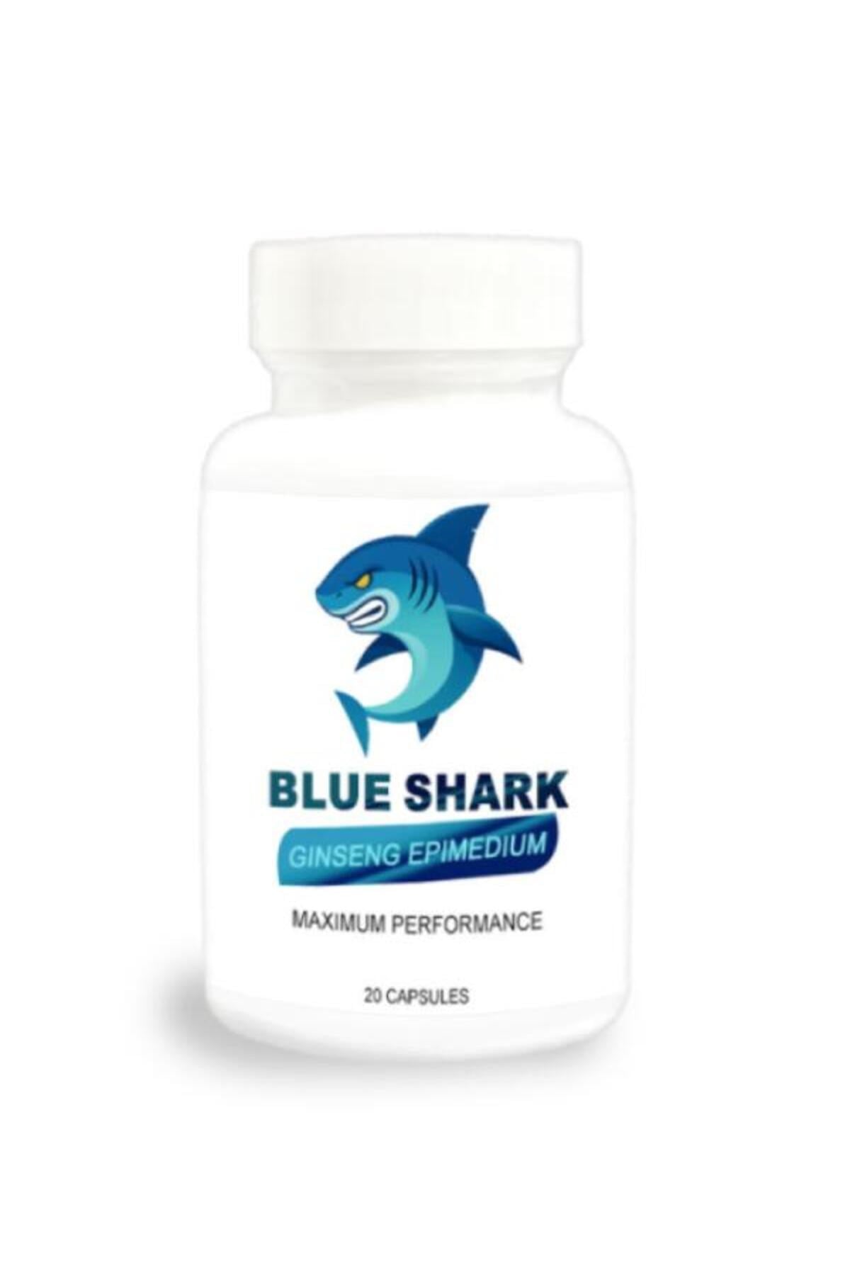Blue Shark Ginseng&Epimedium Erkekler İçin Destekleyici 20'li x 1 adet + Kayganlaştırıcıyla