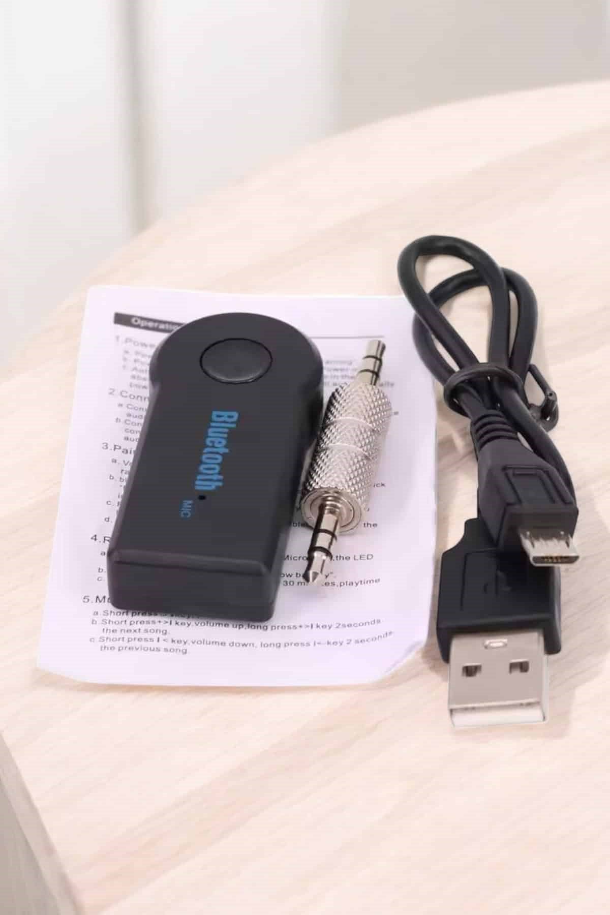 Bluetooth Araç Kiti Bt 350 Aux Çıkışlı Tüm Araçlara Uyumlu