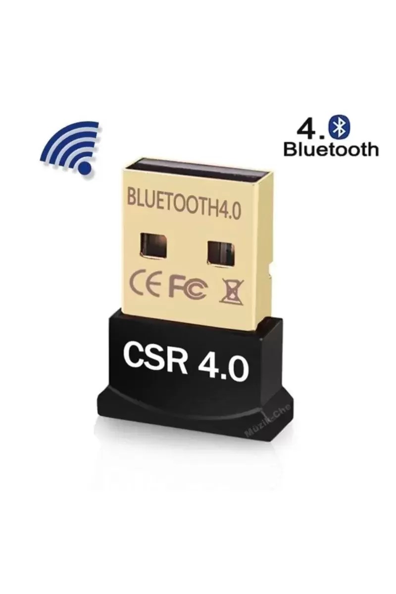 Bluetooth V4.0 Usb Dongle Adaptör 20m Mesafeli Csr 4.0 Tak Çalış