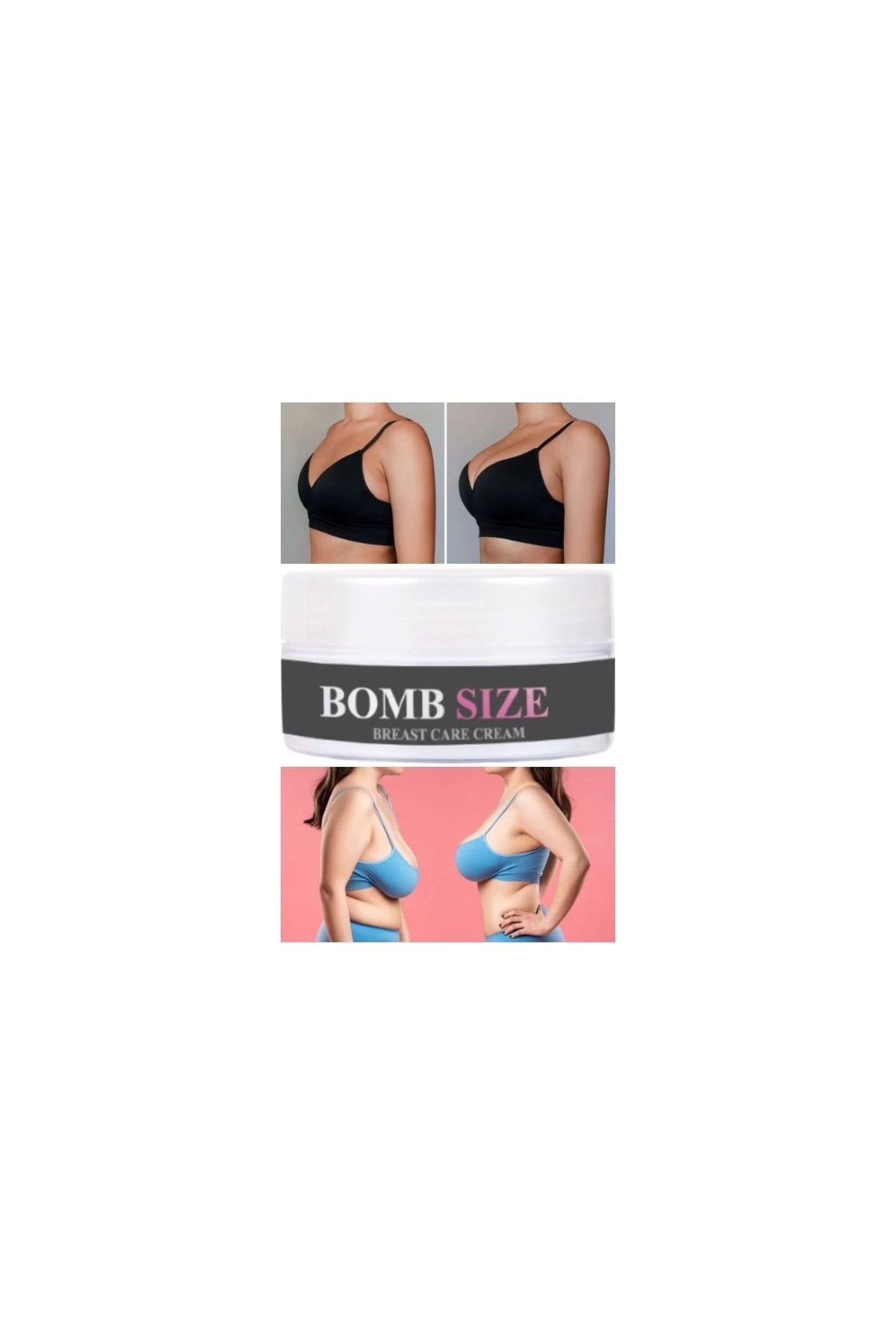 Bomb Sıze Göğüs Dolgunlaştırma Bakım Kremi X 2 ADET