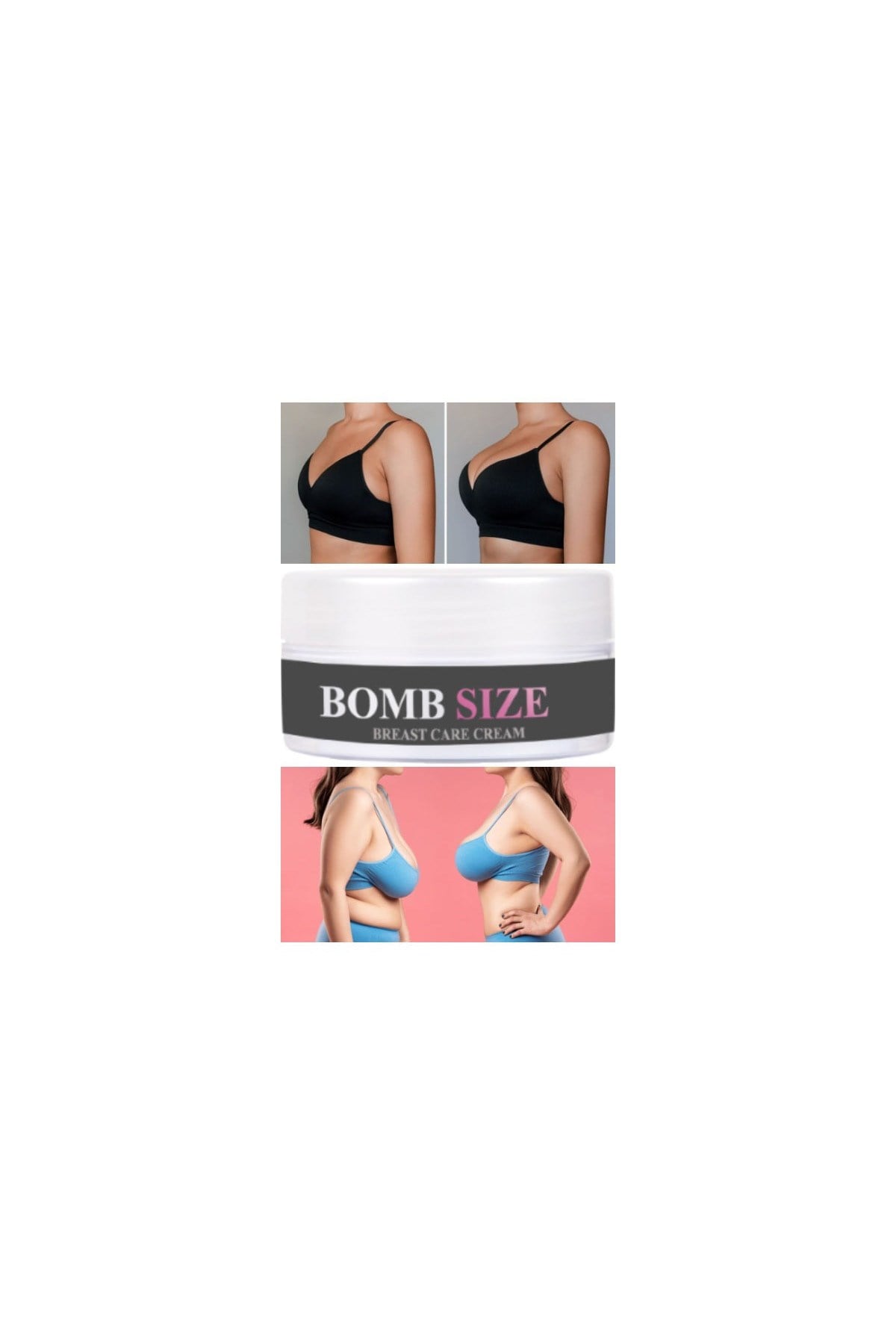 Bomb Sıze Göğüs Dolgunlaştırma Bakım Kremi X 3 ADET
