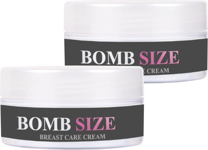 Bombsize 2 Adet Göğüslerinize Daha Belirgin Sımsıkı Hatlar Hissi Veren Bakım Kremi 50 ml